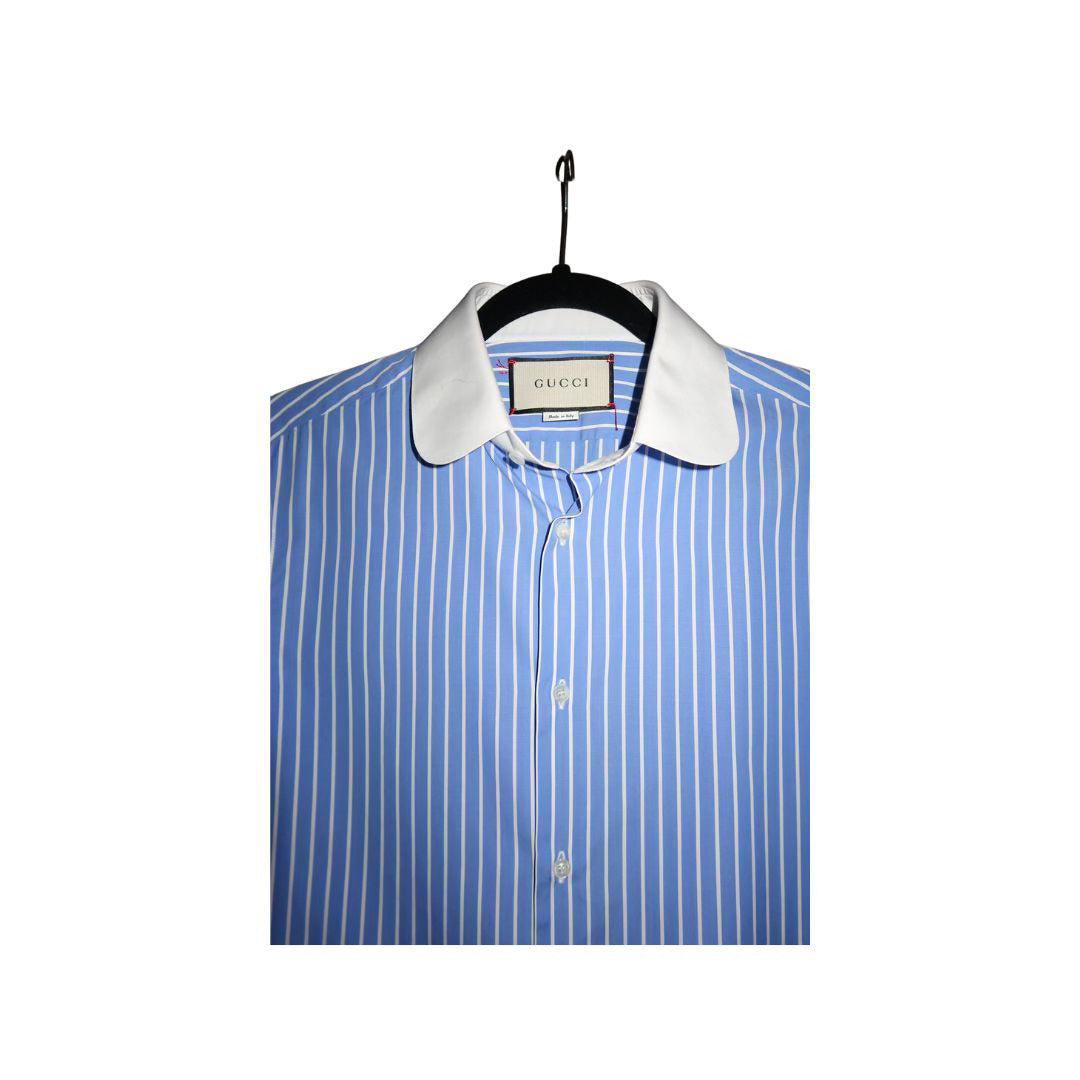 Gucci Striped Button Down Shirt