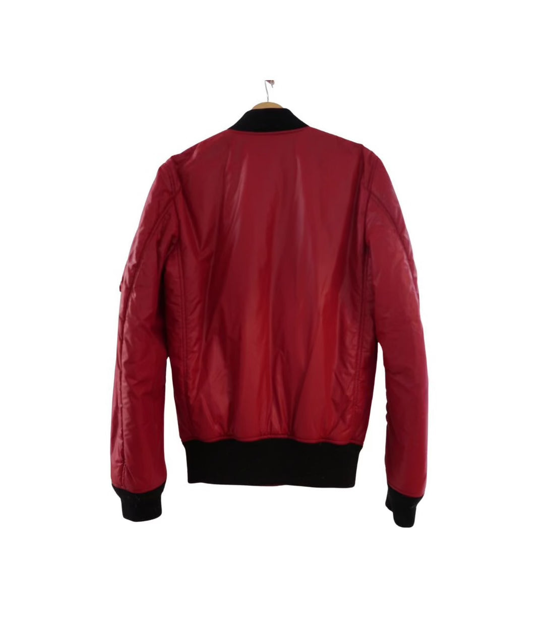 Dolce and Gabbana Red Bomber Jacket