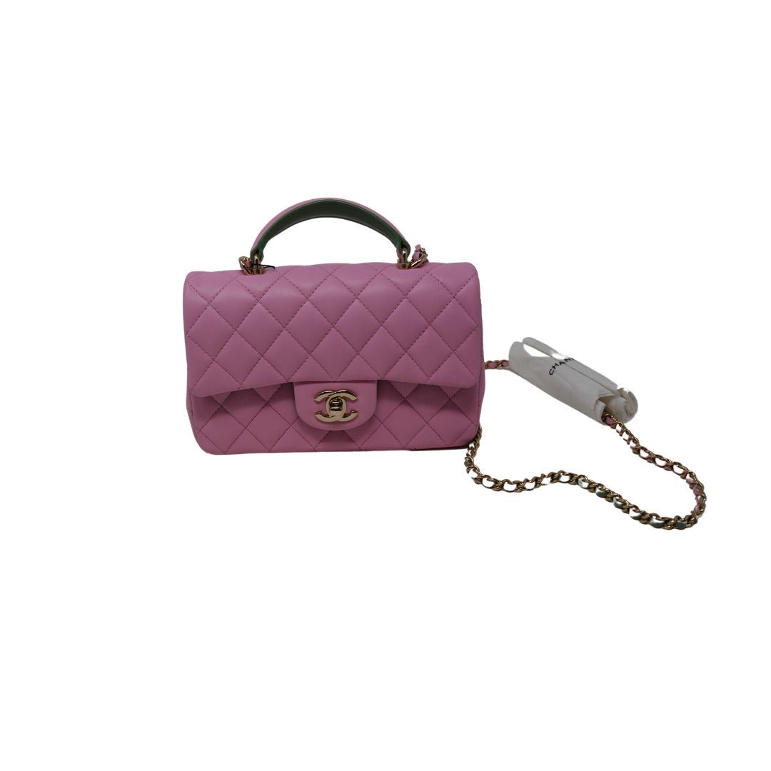 Chanel Pink Mini Flap Bag – Che Figo